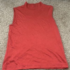 salmon turtle neck from Ann Taylor